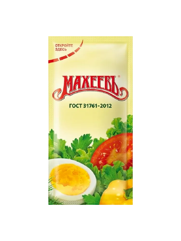 МАЙОНЕЗНЫЙ СОУС МАХЕЕВЪ 10Г ПРОВАНСАЛЬ 67%