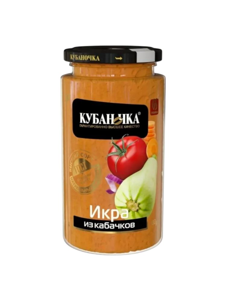 ИКРА КУБАНОЧКА ИЗ КАБАЧКОВ 360ГР СТ/Б