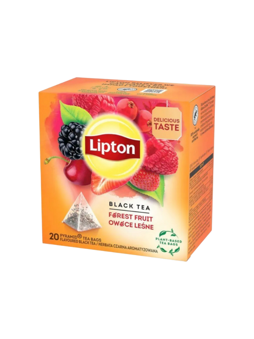 ЧАЙ ЧЕРНЫЙ LIPTON 20ШТ ЛЕСНЫЕ ЯГОДЫ