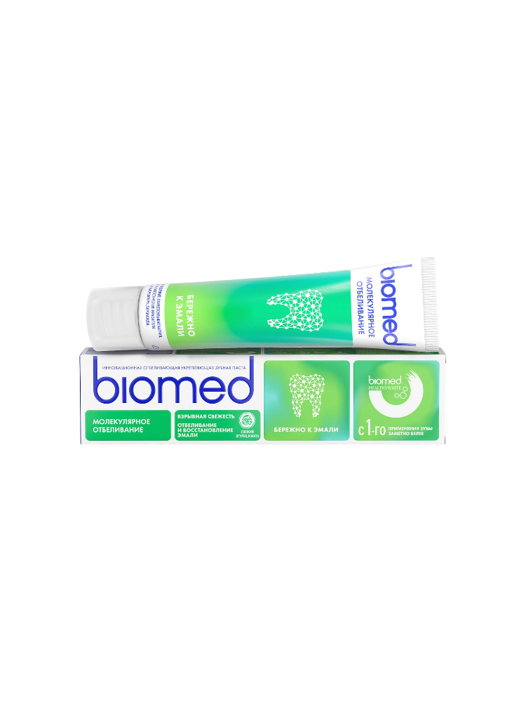 ЗУБ ПАСТА BIOMED СВЕЖИЙ ОГУРЕЦ И МЯТА 65Г