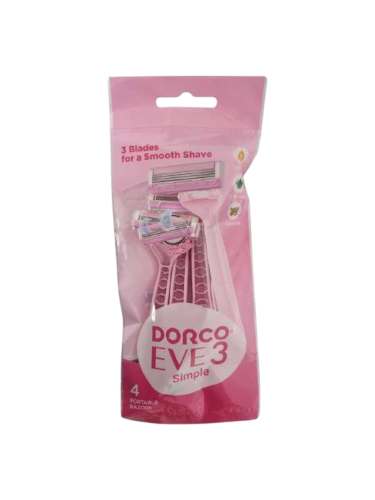 СТАНОК DORCO EVE4 3ШТ ОДНОРАЗ