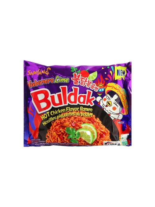 ЛАПША SAMYANG 135Г HOT CHICKEN RAMEN-НАВАNERO LIME - фото 1