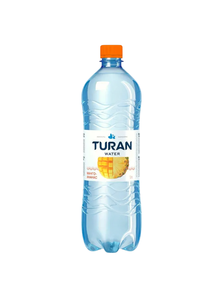 ВОДА TURAN WATER 1Л МАНГО И АНАНАС ГАЗ