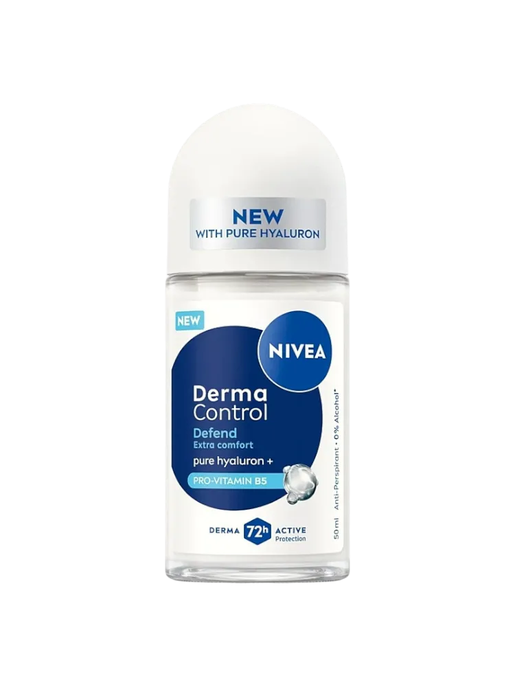 АНТИПЕРСПИРАНТ NIVEA DERMA CONTROL DEFEND ЭКСТРА КОМФОРТ РОЛИК 50МЛ - фото 1