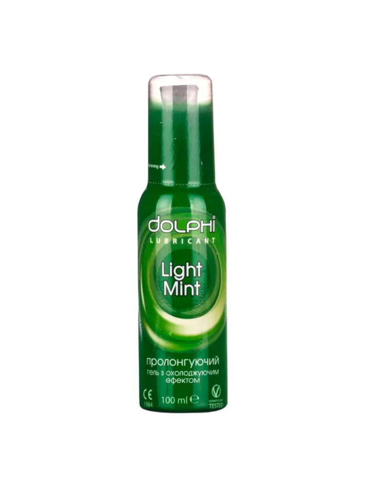 Гель-смазка Dolphi Light Mint 100мл