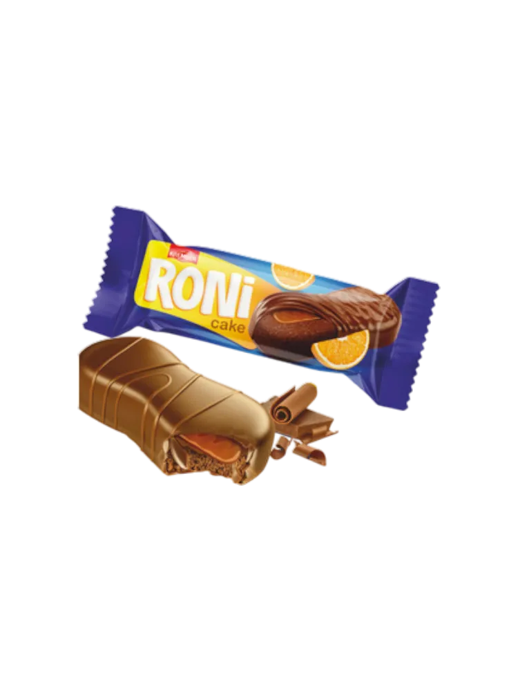 КЕКС KREMBER RONI 32Г ГЛАЗИР АПЕЛЬСИНОВЫЙ ЖЕЛЕ