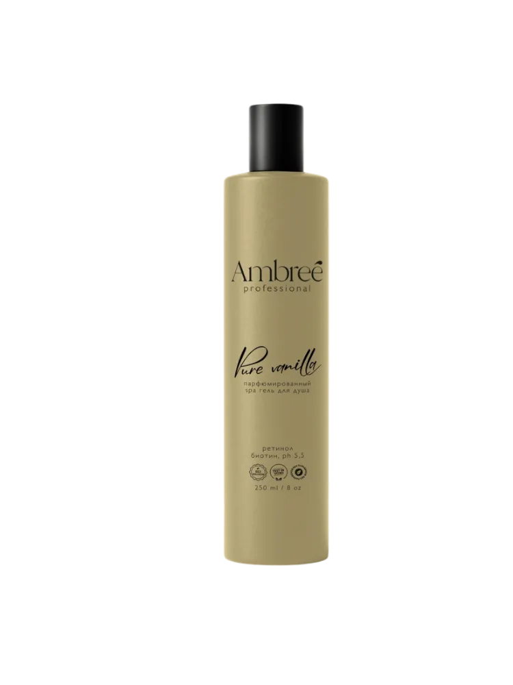 ГЕЛЬ Д/ДУША AMBREE PROF 250МЛ PURE VANILLA