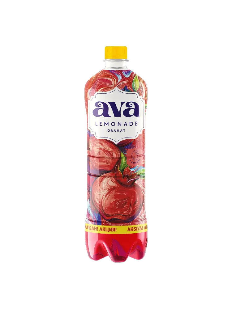 ЛИМОНАД AVA 1Л GRANAT ПЛ/Б - фото 1
