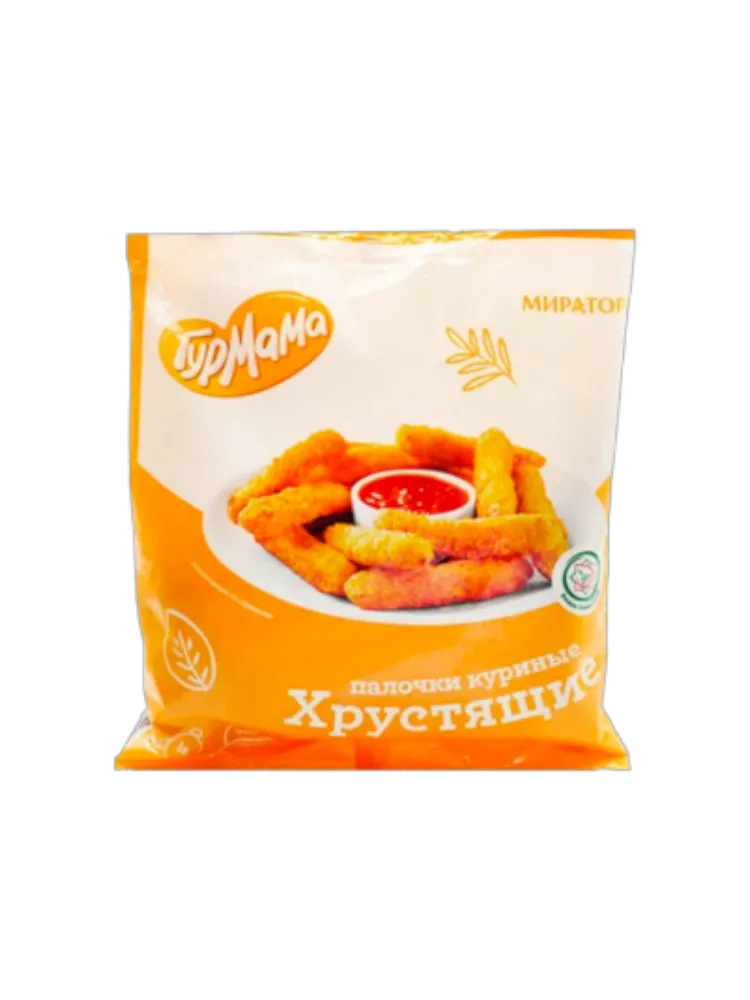 ПАЛОЧКИ МИРАТОРГ 300Г КУРИНЫЕ ХРУСТЯЩИЕ
