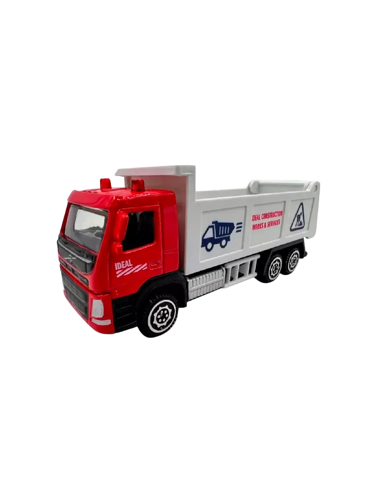ИГРУШКА МЕТАЛЛИЧЕСКАЯ  4.5" VOLVO DUMP TRUCK  137041