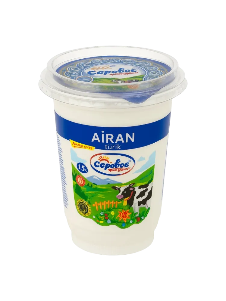 АЙРАН ТУРЕЦКИЙ САДОВОЕ 1,5% 350Г СТАКАН
