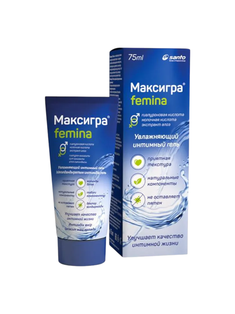 Максигра Фемина интимный гель 75мл