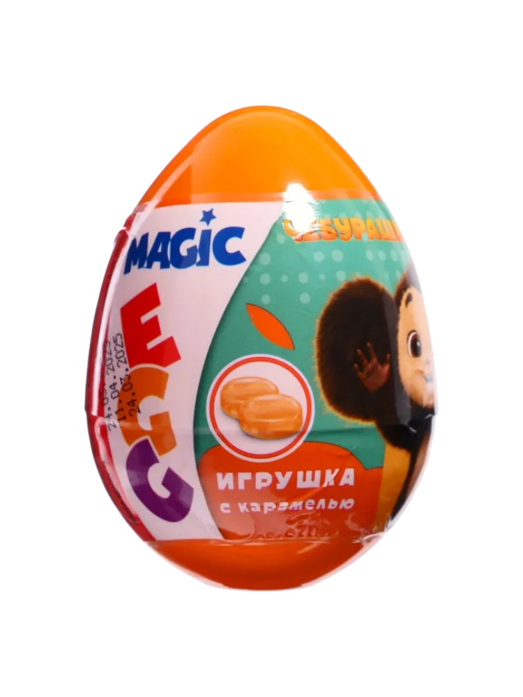 МАРМЕЛАД MAGIC EGG ЧЕБУРАШКА 10Г С ПОДАРКОМ