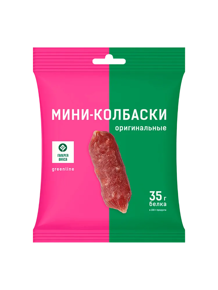 МИНИ-КОЛБАСКИ ГАЛЕРЕЯ ВКУСА ОРИГИНАЛЬНЫЕ ЭКСТРА С/В 60Г