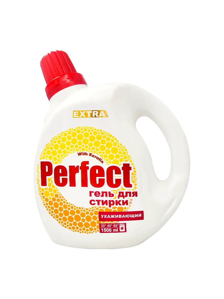 ГЕЛЬ Д/СТИРКИ PERFECT УХАЖИВАЮЩИЙ  БЕРЕЖНАЯ СТИРКА 1500МЛ