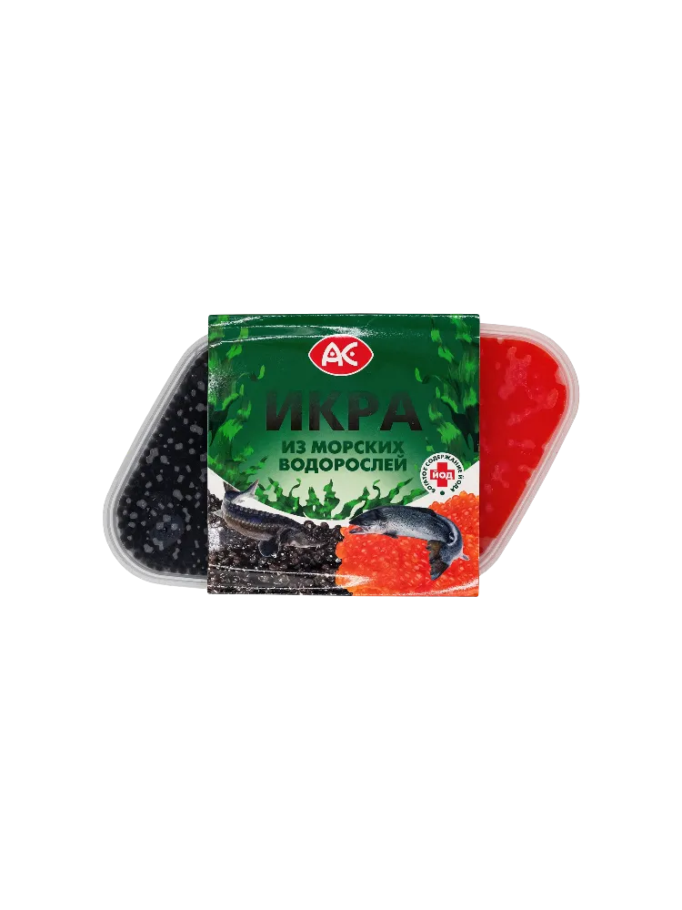ИКРА АЛЬГИНОВАЯ 160ГР КР/ЧР П/Б