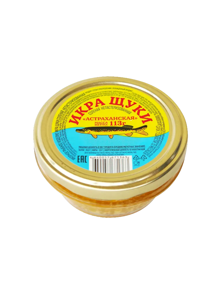 ИКРА ЛУНСКОЕ МОРЕ 113Г ЩУКИ СТ/Б