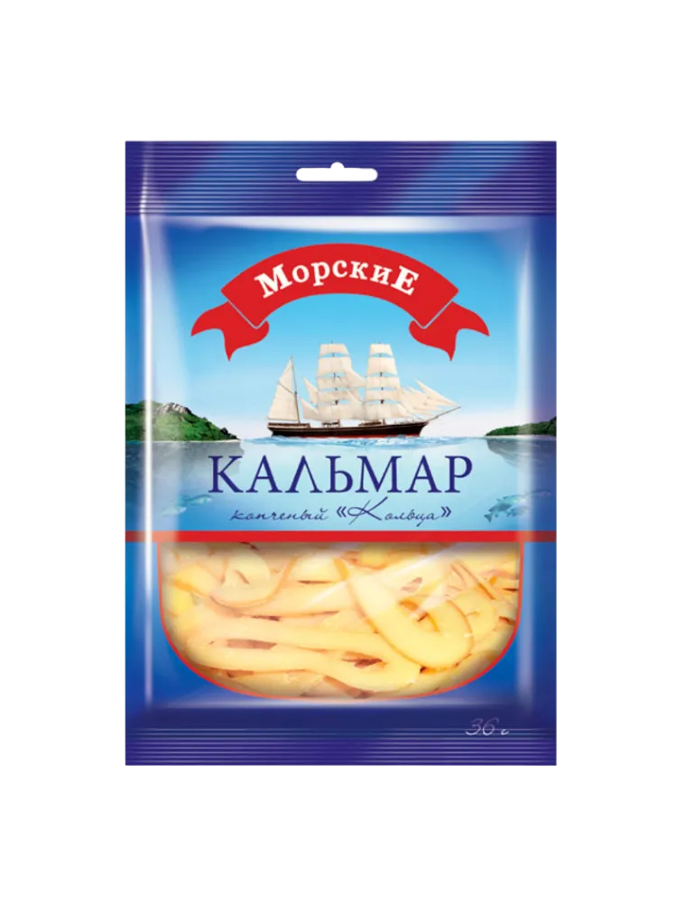 МОРСКИЕ 30Г КАЛЬМАРЫ
