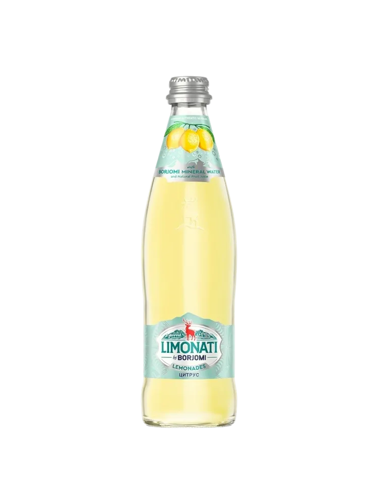 ЛИМОНАД BORJOMI 0.5Л ЦИТРУС СТ/Б - фото 1