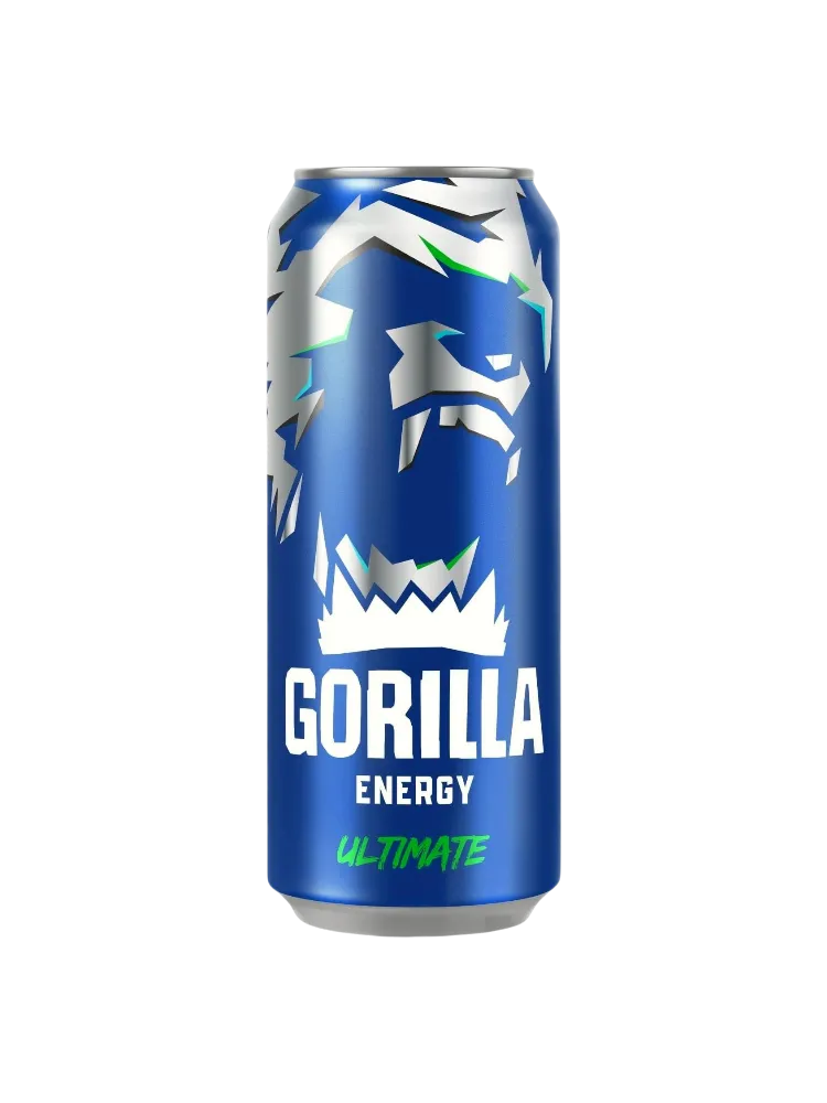 НАПИТОК ЭНЕРГЕТ GORILLA 0,45Л ULTIMATE Ж/Б