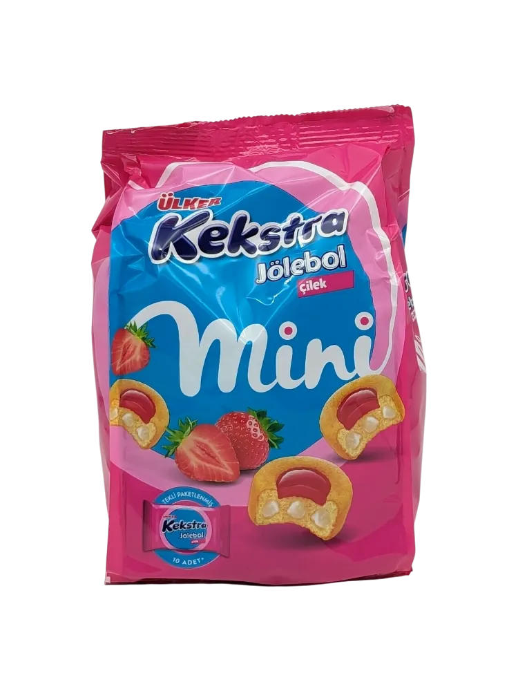 КЕКС ULKER 150Г KEKSTRA MINI STRAWBERRY