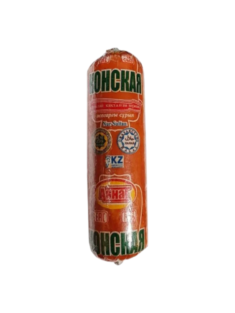 КОЛБАСА АЯНАТ КОНСКАЯ П/К 600Г