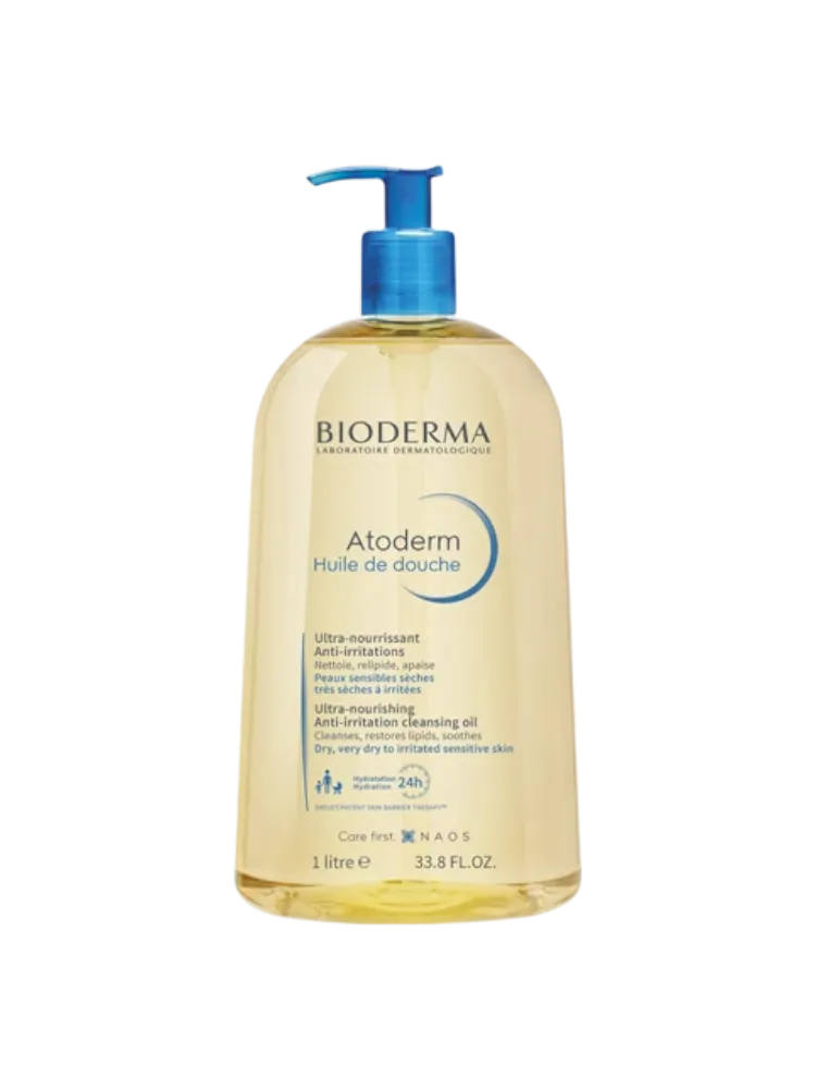 Bioderma Atoderm масло для душа очищающее 1000мл