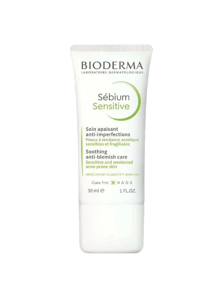 Bioderma Sebium Sensitive крем д/проблемной кожи успокаивающий, увлажняющий 30мл