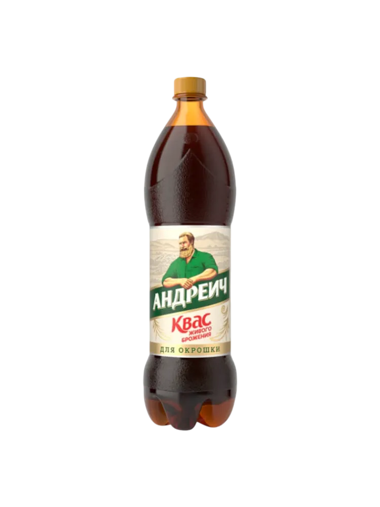 КВАС АНДРЕИЧ 1,5Л ДЛЯ ОКРОШКИ ПЛ/Б