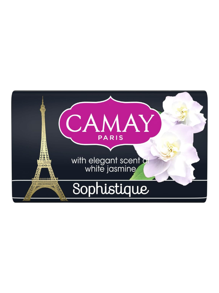МЫЛО CAMAY SOPHISTIQUE С АРОМАТОМ БЕЛОГО ЖАСМИНА 165ГР