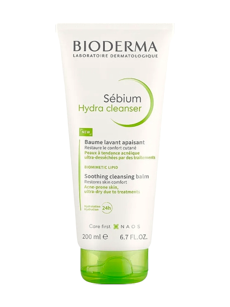 Bioderma Sebium Hydra Бальзам очищающий д/комбинированной и жирной кожи 200мл