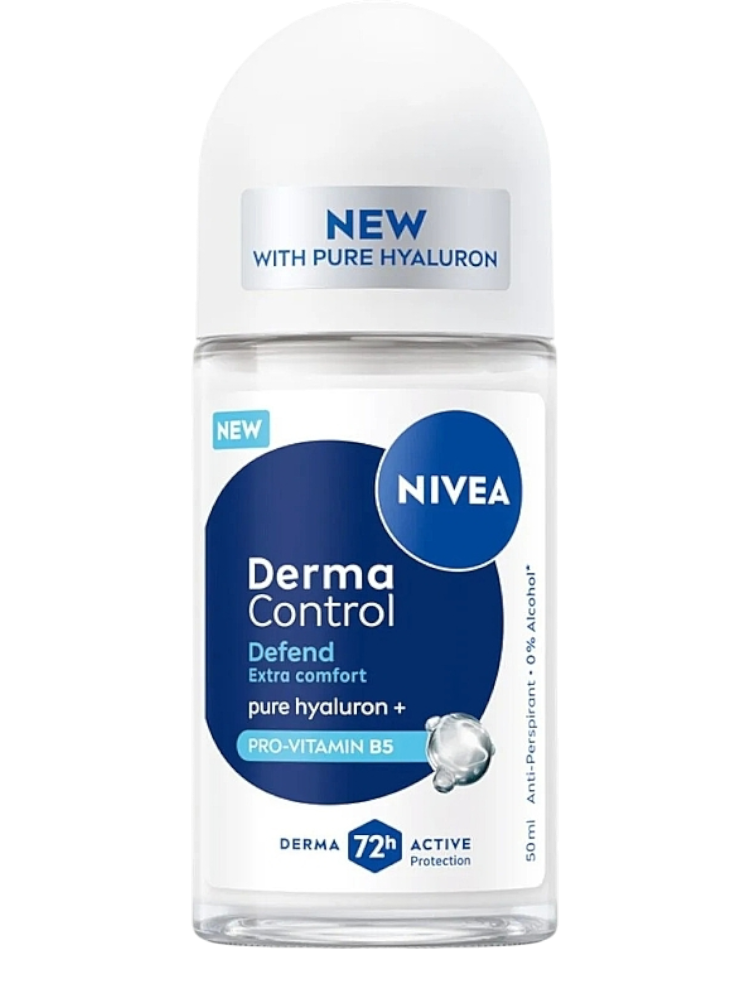 АНТИПЕРСПИРАНТ NIVEA DERMA CONTROL DEFEND ЭКСТРА КОМФОРТ ЖЕН СТИК 50МЛ - фото 1