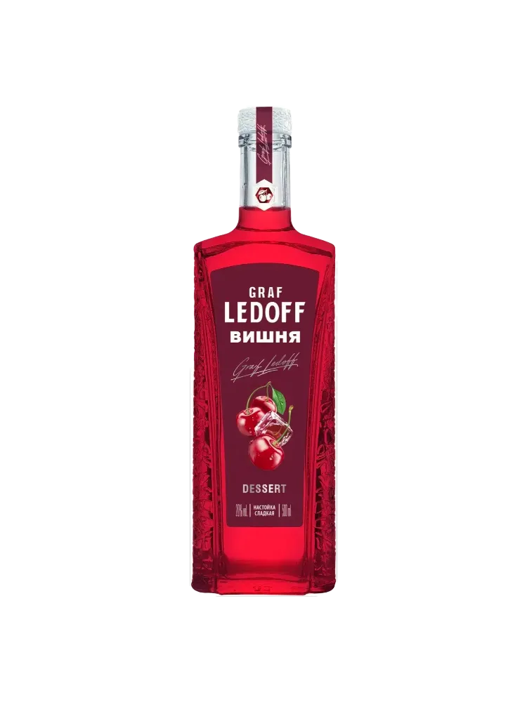 НАСТОЙКА GRAF LEDOFF ВИШНЯ 0,5Л - фото 1