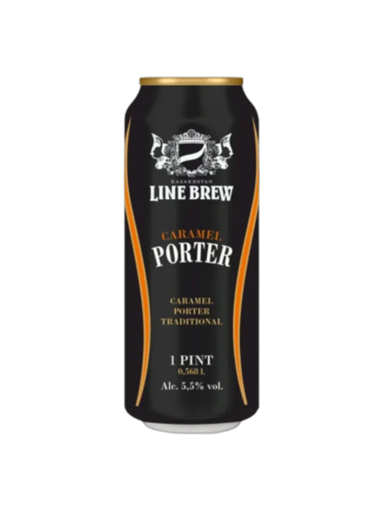 ПИВО LINE BREW CARAMEL PORTER 0,568Л Ж/Б - фото 1