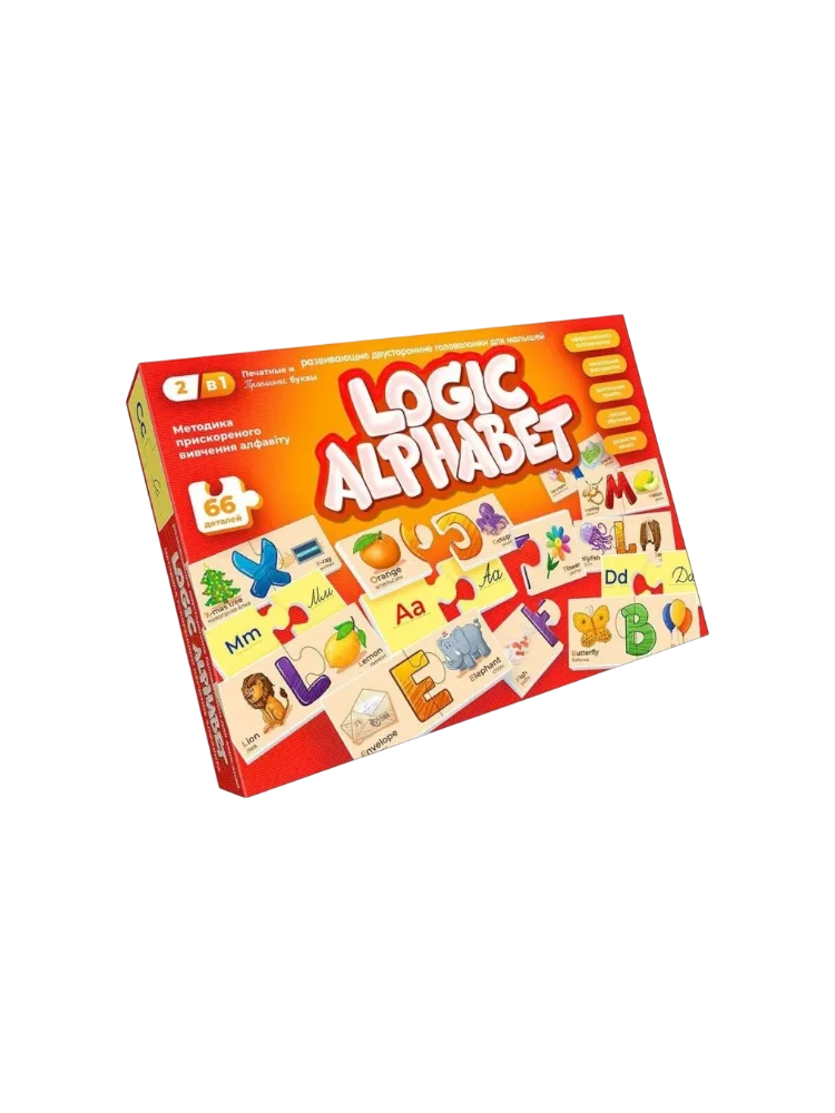 НАСТОЛЬНАЯ ИГРА LOGIC ALPHABET