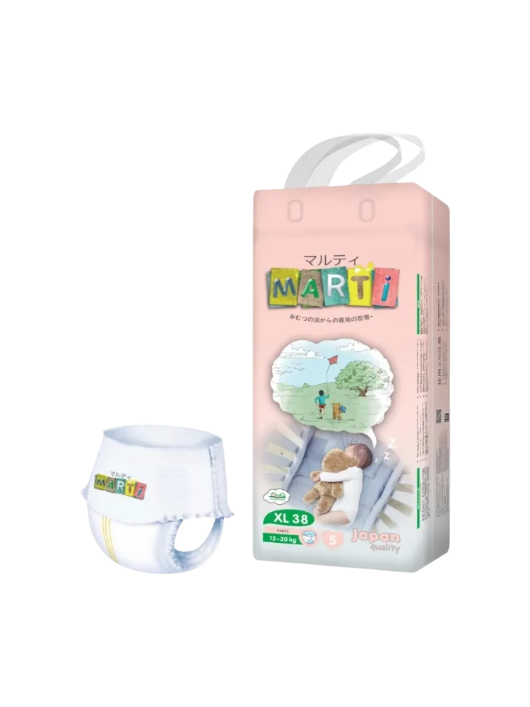 ПОДГУЗНИКИ ТРУСИКИ MARTI XL 12-20КГ 38ШТ