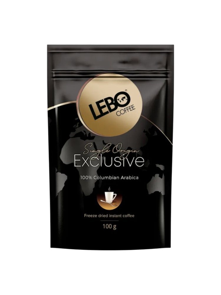 КОФЕ LEBO EXCLUSIVE 100Г РАСТВОРИМЫЙ М/У