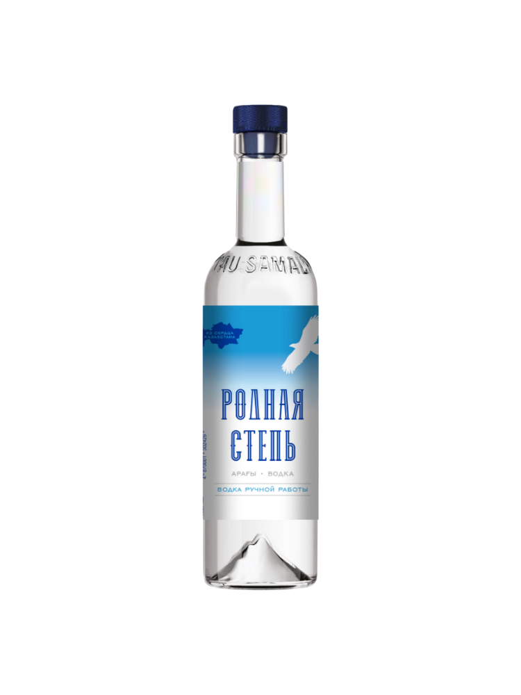 ВОДКА РОДНАЯ СТЕПЬ 0.9Л 38% - фото 1