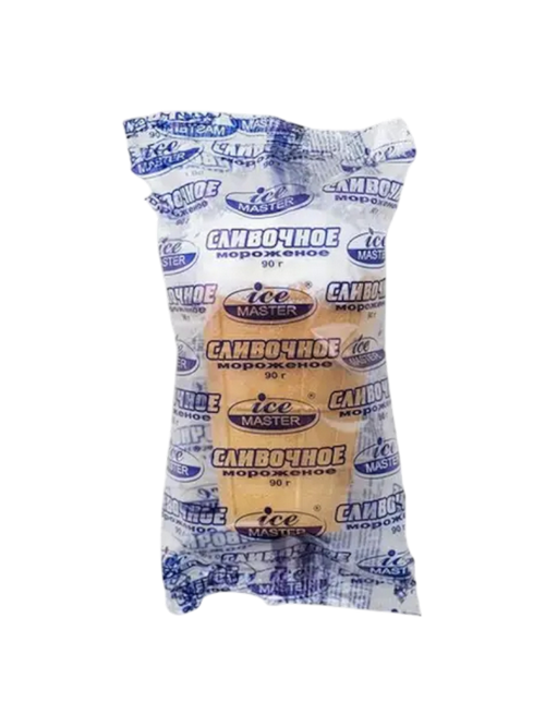 МОРОЖЕНОЕ СЛИВОЧНОЕ 90Г СТАК