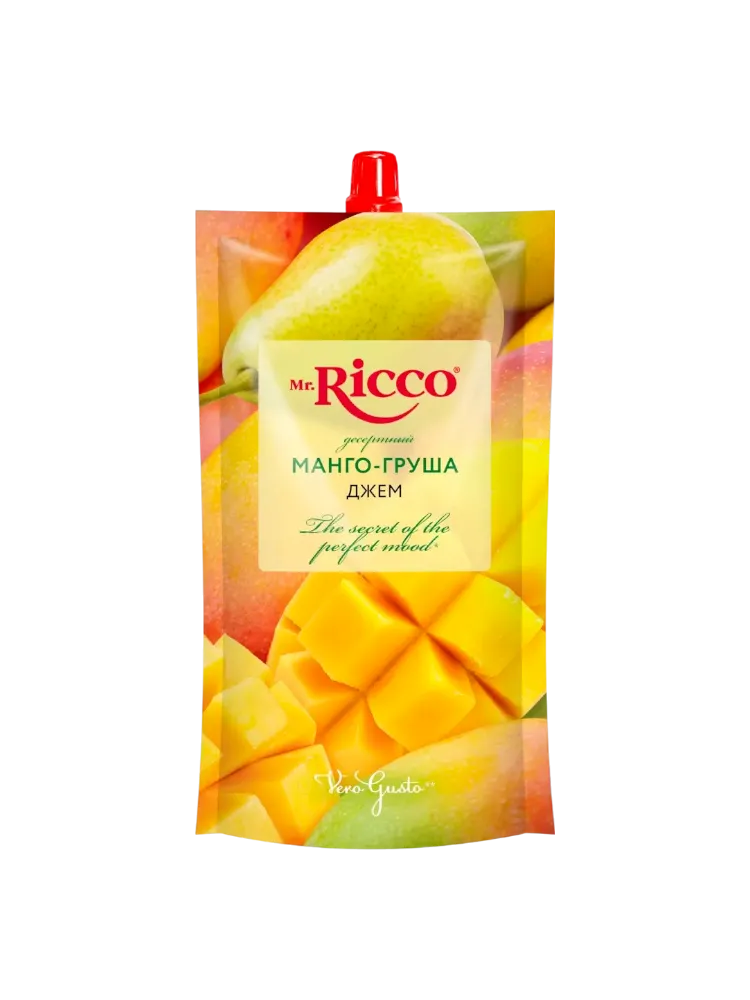 ДЖЕМ MR.RICCO 300ГР ДЕСЕРТНЫЙ МАНГО ГРУША Д/П