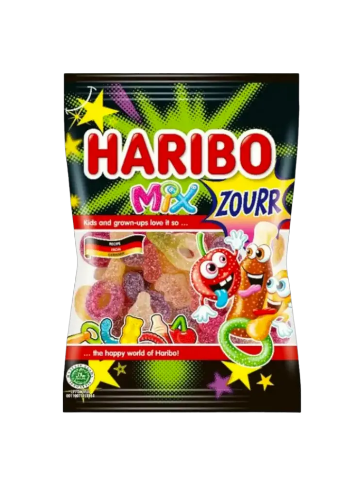 ЖЕВ МАРМЕЛАД  MIX ZOURR МИКС КИСЛИНОК 80ГР