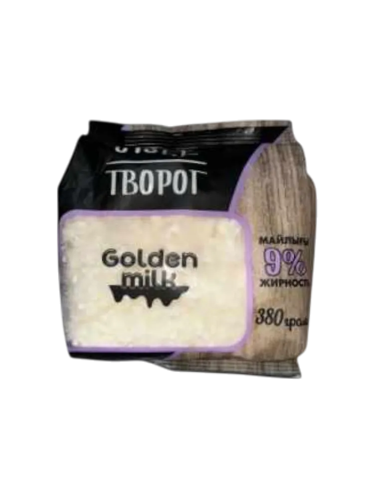 ТВОРОГ GOLDEN MILK 380Г 9%