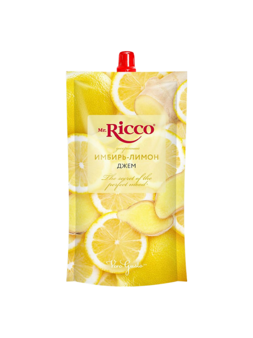 ДЖЕМ MR.RICCO 300ГР ДЕСЕРТНЫЙ ИМБИРЬ ЛИМОН Д/П
