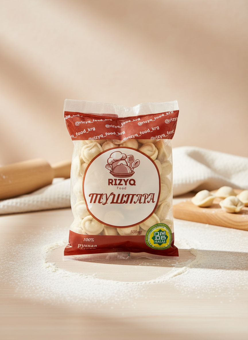 Пельмени говяжие Rizyq 500 гр