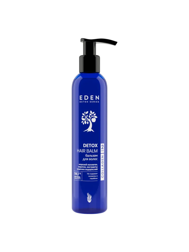 Eden Detox Collagen Бальзам д/ волос 350мл