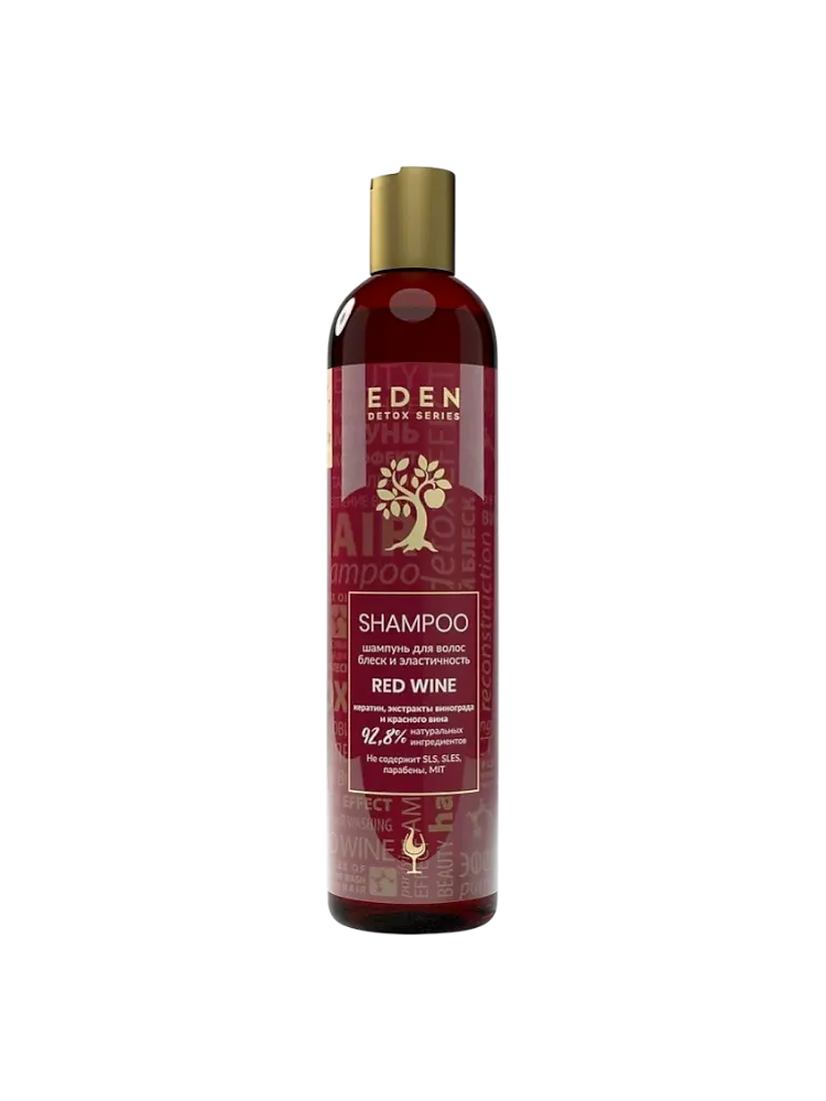 Eden Detox Red Wine шампунь  д/волос 350мл