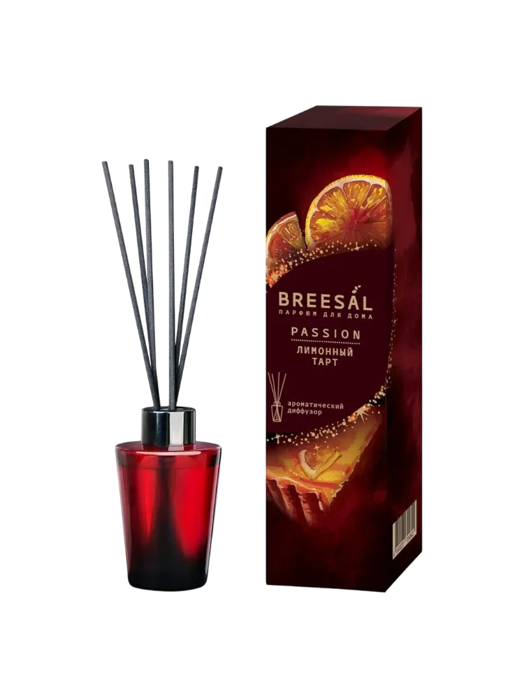 АРОМАДИФФУЗОР BREESAL PASSION ЛИМОННЫЙ ТАРТ 70МЛ