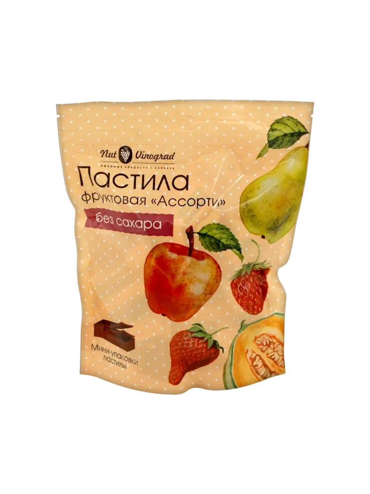 ПАСТИЛА NUT VINOGRAD 400Г ЯБЛОКО/ДЫНЯ/ГРУША/КЛУБНИКА Д/П