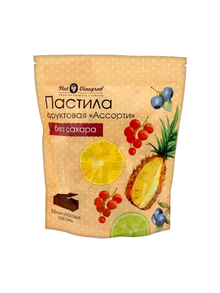 ПАСТИЛА NUT VINOGRAD 400Г АНАНАС/ЛИМОН/ЛАЙМ/СМОРОДИНА/ЧЕРНИКА Д/П