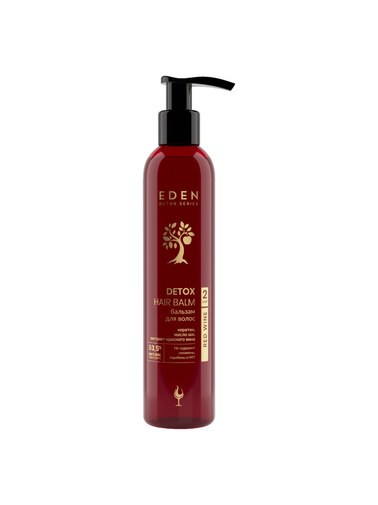Eden Detox Red Wine бальзам  д/волос 350мл